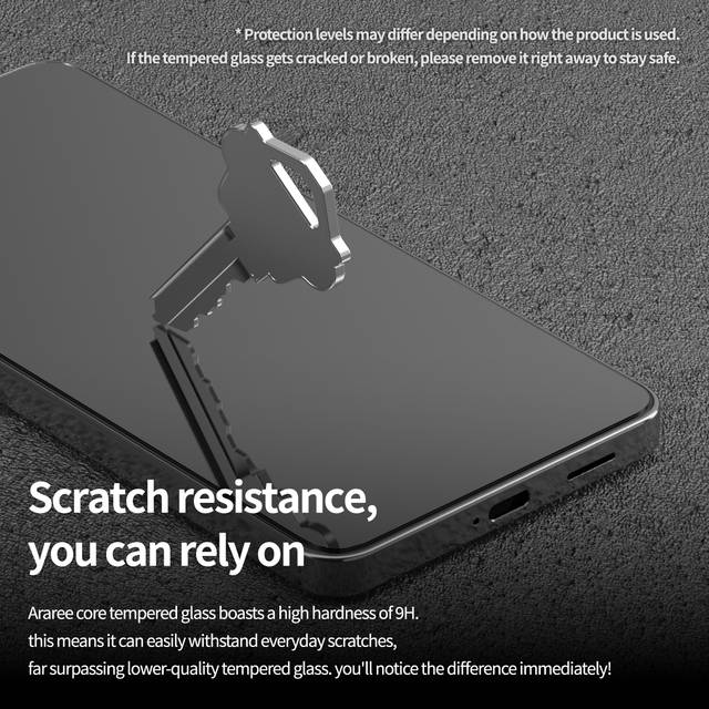 Araree Core Glass Screen Protector For Samsung Galaxy S26 Ultra - Clear