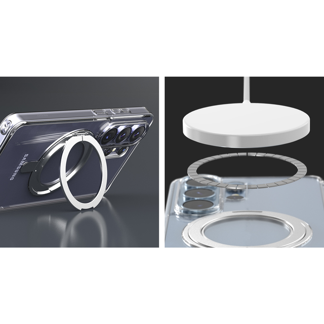 Araree Duple Magsafe Stand Case For Samsung Galaxy S26 Ultra - Clear