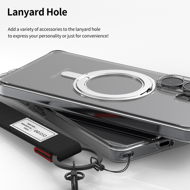 Araree Duple Magsafe Stand Case For Samsung Galaxy S26 Ultra - Clear