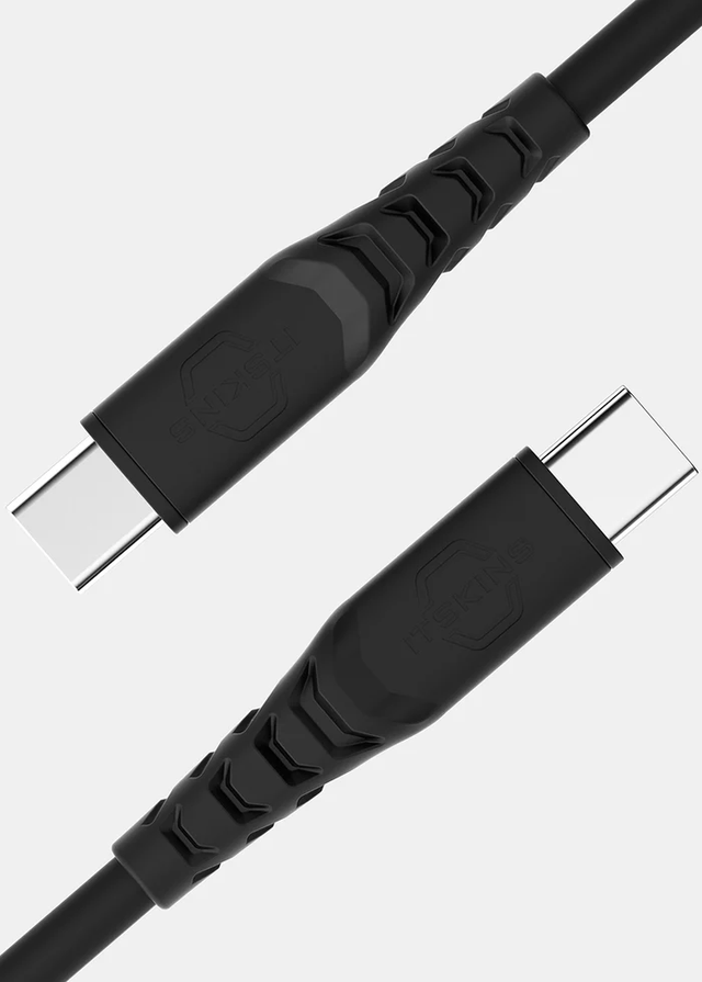 Itskins Spectrum Braided Cable 60W USB-C to USB-C 1.2M - Black