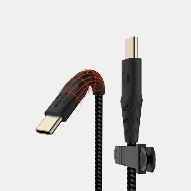 Itskins Supreme Roam Braided Cable 140W USB-C to USB-C 2.0M - Black