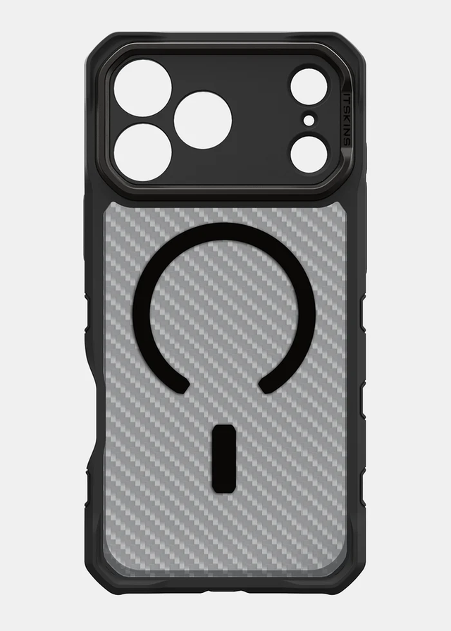 Itskins Hybrid Tek Series Magsafe Case For iPhone 17 Pro - Black