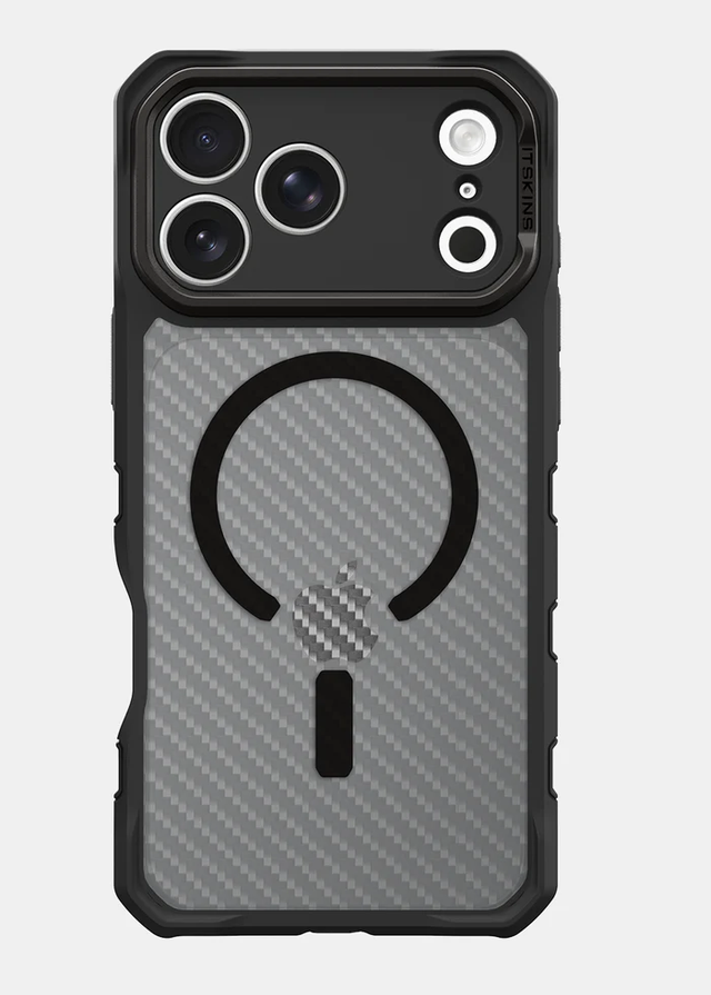 Itskins Hybrid Tek Series Magsafe Case For iPhone 17 Pro - Black