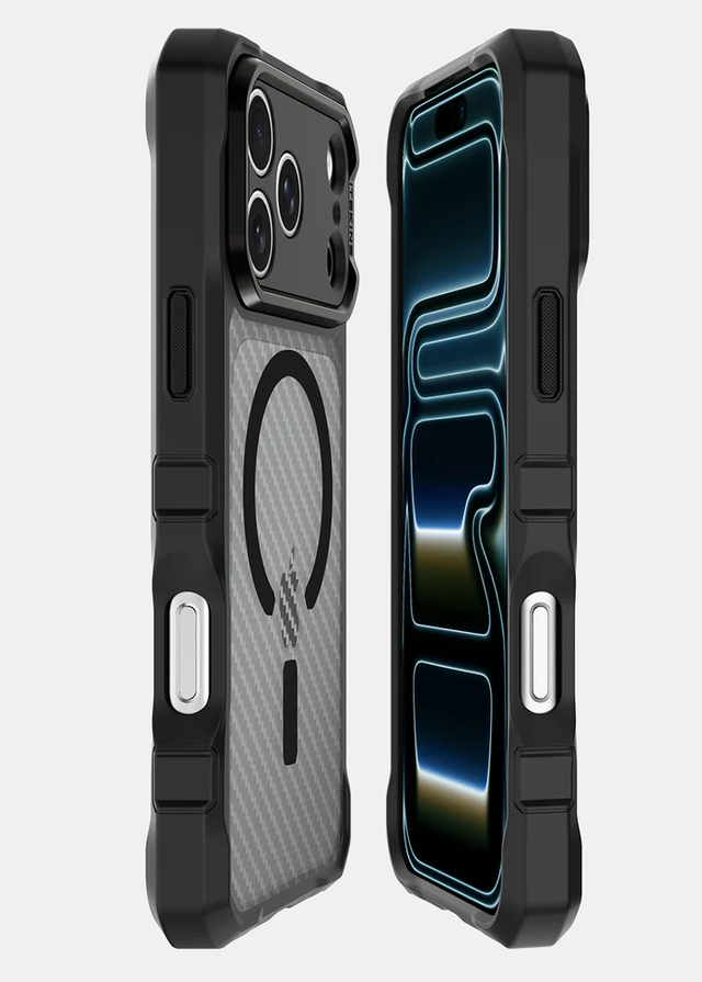 Itskins Hybrid Tek Series Magsafe Case For iPhone 17 Pro - Black