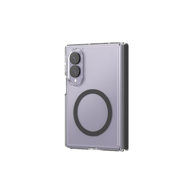 Araree Duple 360 Magsafe Cover For Samsung Z Fold 8 Clear - Black