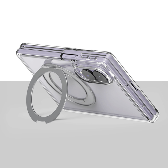 Araree Duple 360 Magsafe Stand Cover For Samsung Z Fold 8 - Clear