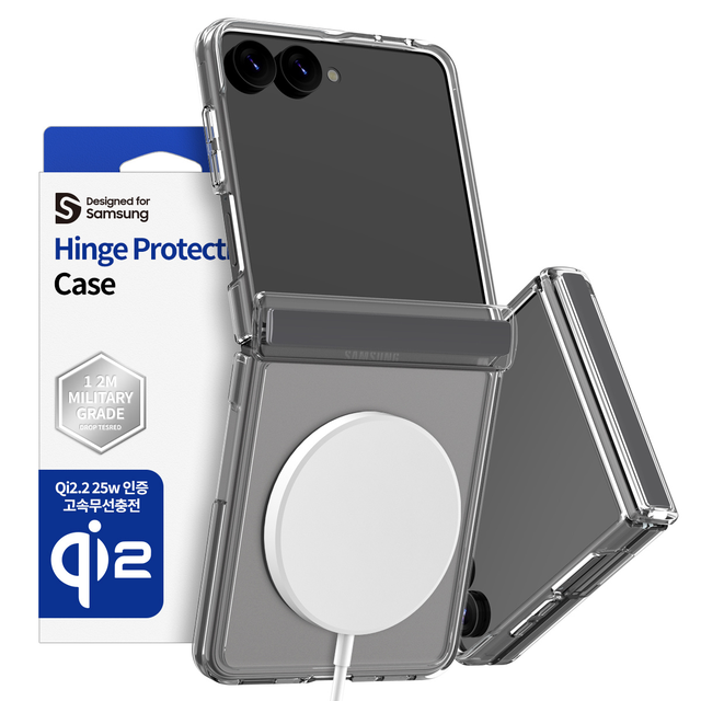 Araree Duple 360 Magsafe Cover For Samsung Z Flip 8 - Clear