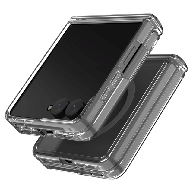 Araree Duple 360 Magsafe Cover For Samsung Z Flip 8 - Clear