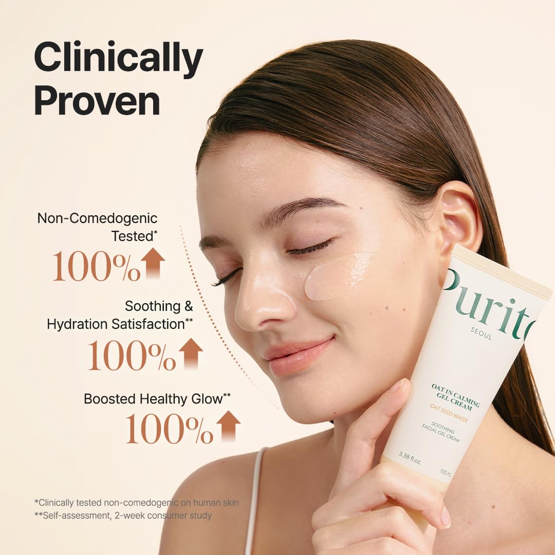 Purito Oat Calming Gel Cream for Sensitive Skin - 100ml