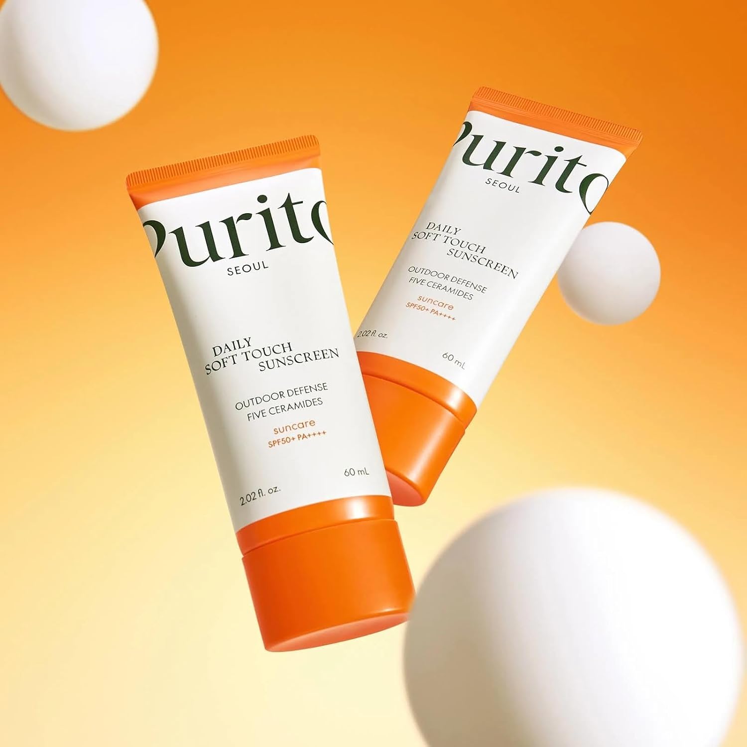 Purito Daily Soft Touch Sunscreen SPF50+ PA++++ 60ml