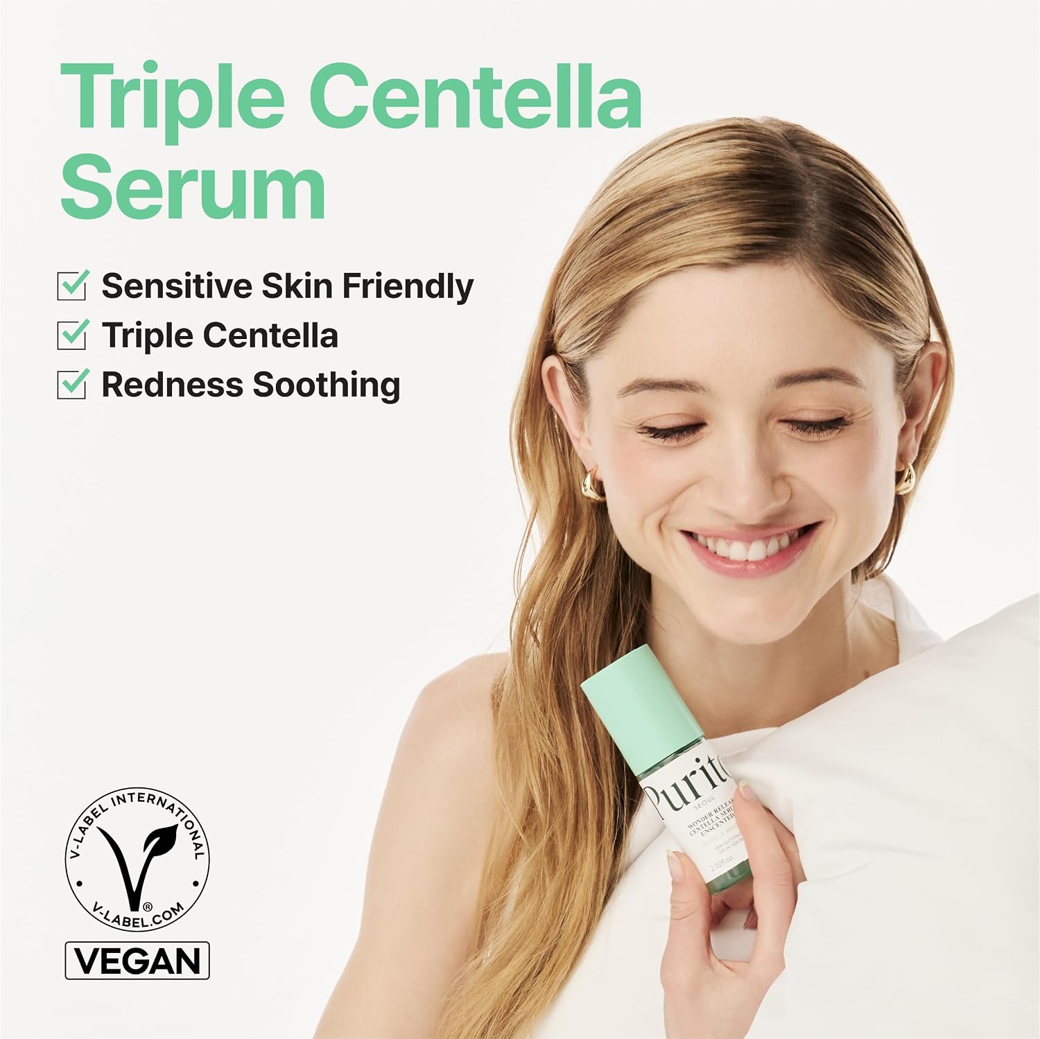 Purito Seoul Wonder Releaf Centella Serum Unscented - 60ml