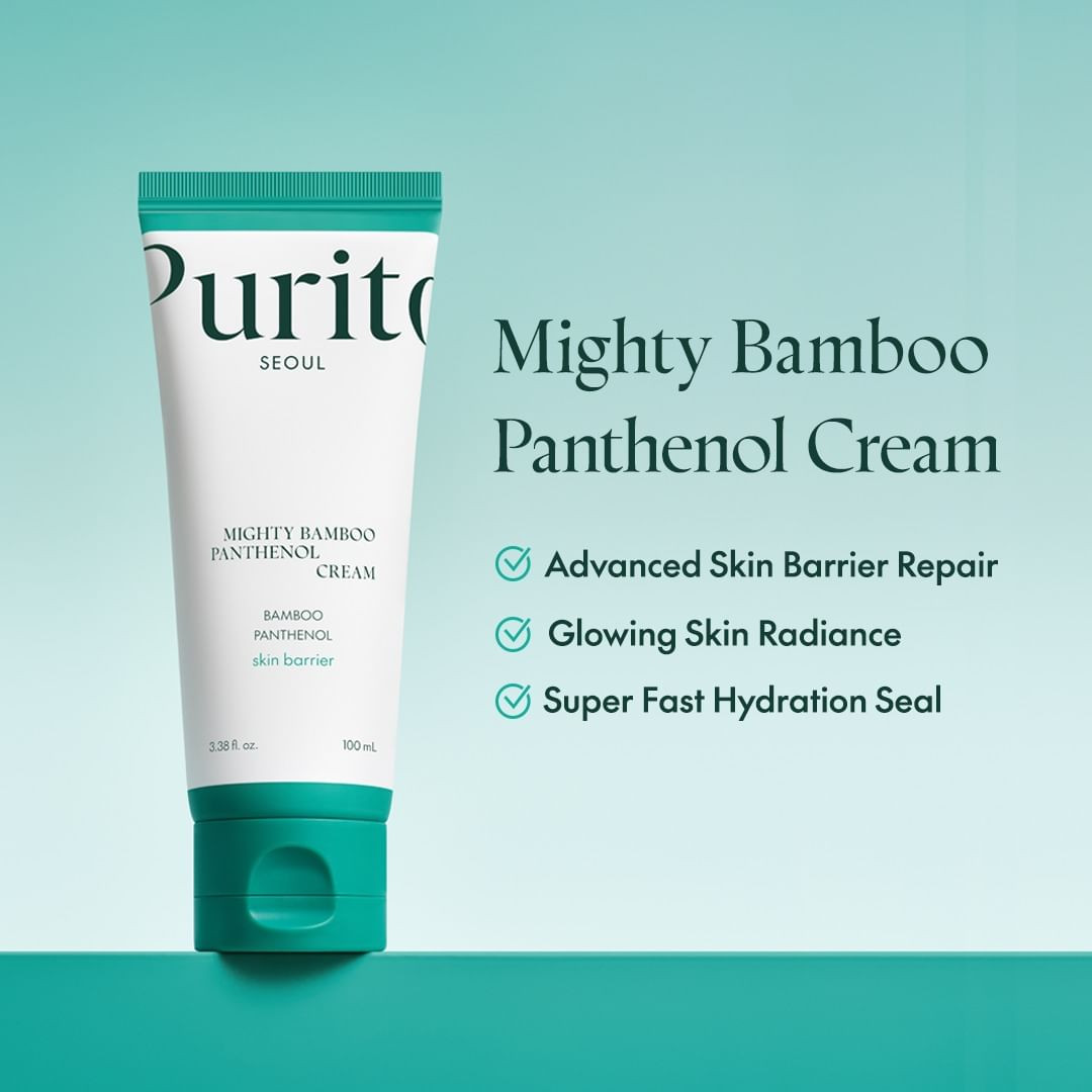 Purito Seoul Mighty Bamboo Panthenol Moisture Barrier Cream - 100ml