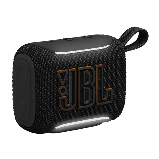 JBL Go 5 Portable Bluetooth Speaker, Waterproof and Dustproof - Black