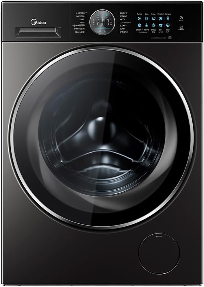 Midea Front Load Washer & Dryer 15KG / 9KG, Titanium - MF210D150WB/T-GCC