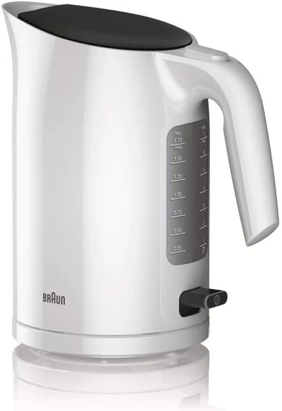 Braun PurEase WK3110 1.7L Electric Kettle 3000W Rapid Boil - White