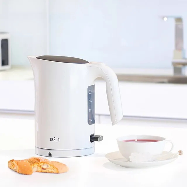 Braun PurEase WK3110 1.7L Electric Kettle 3000W Rapid Boil - White