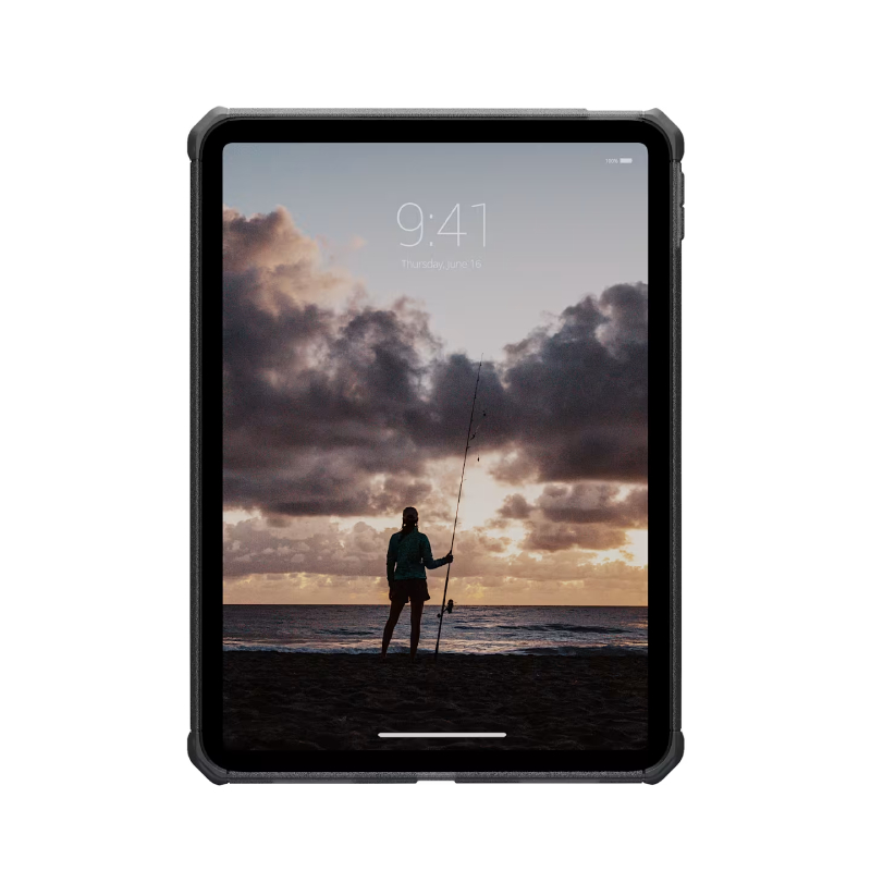 Urban Armor Gear Scout Plus Case for 11" iPad A16 11th Gen - Ash
