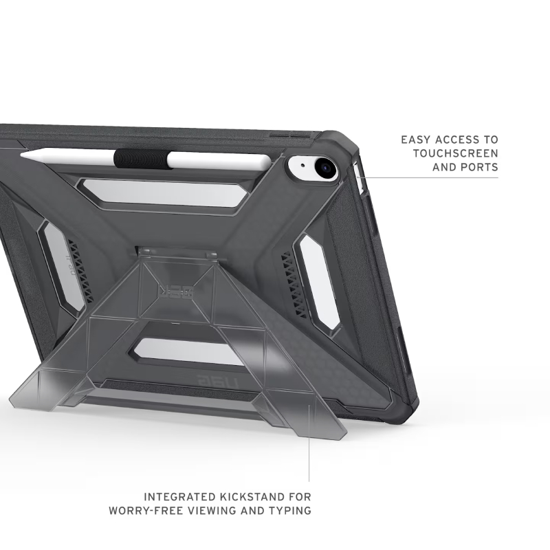 Urban Armor Gear Scout Plus Case for 11" iPad A16 11th Gen - Ash
