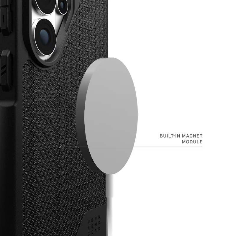 Urban Armor Gear Metropolis LT Case for Samsung Galaxy S26 Ultra - Kevlar Black