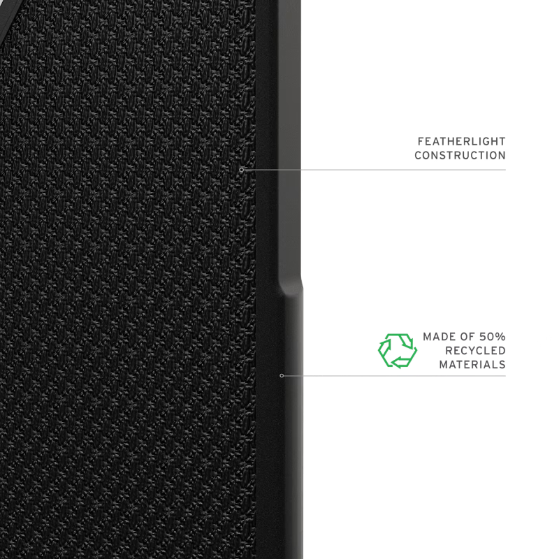 Urban Armor Gear Metropolis LT Case for Samsung Galaxy S26 Ultra - Kevlar Black