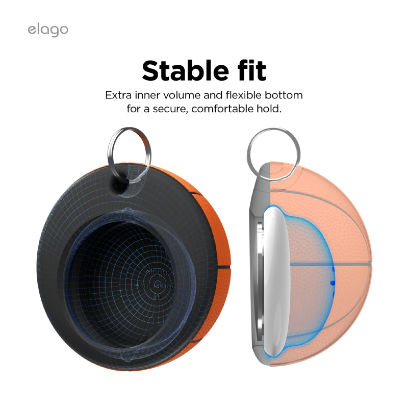 elago Ball Series Case for Apple AirTag 2 & 1 - Soccer