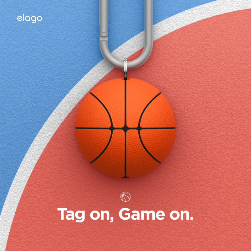 elago Ball Series Case for Apple AirTag 2 & 1 - Soccer