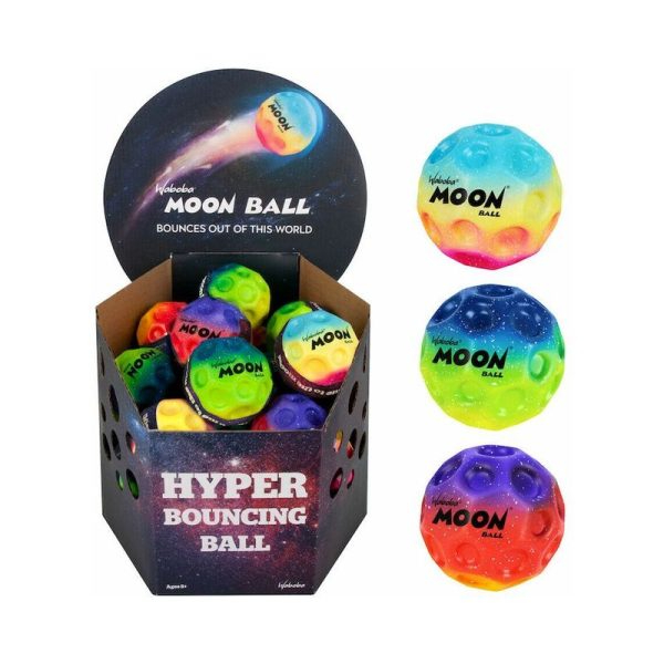 Gradient Moon ball Bulk in 2-Tier Display Box for Kuwait