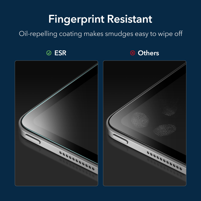 ESR iPad Pro 12.9 Gen 6/5/4/3 (2018-2022) Tempered Glass Screen Protector - Clear
