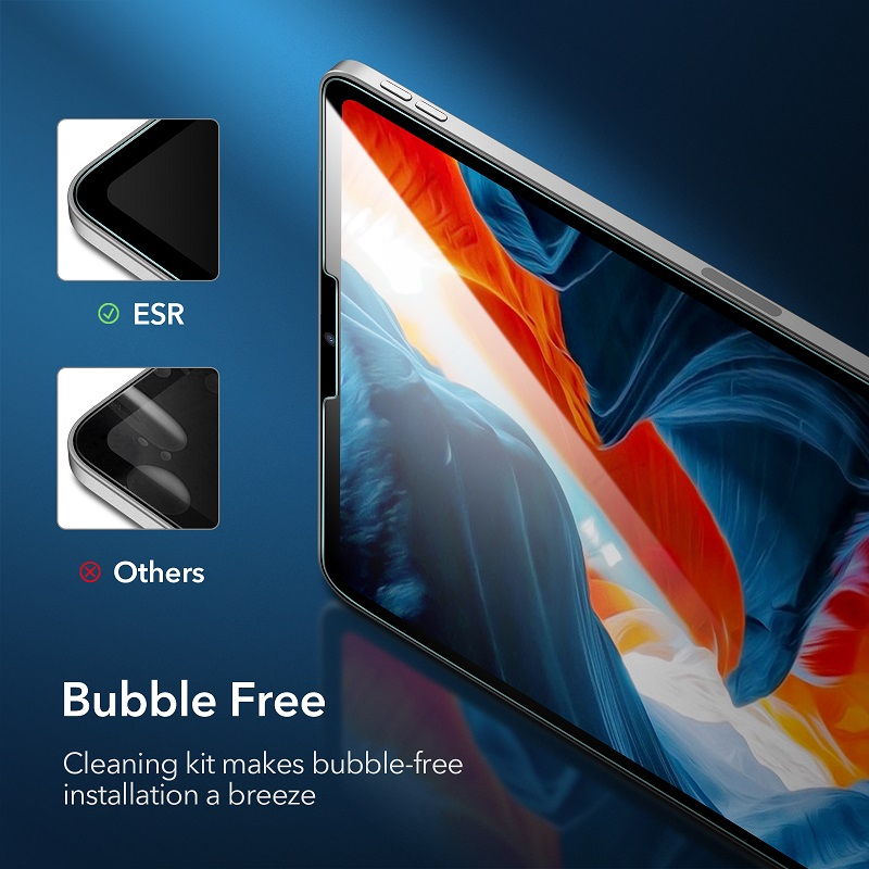 ESR iPad Pro 12.9 Gen 6/5/4/3 (2018-2022) Tempered Glass Screen Protector - Clear