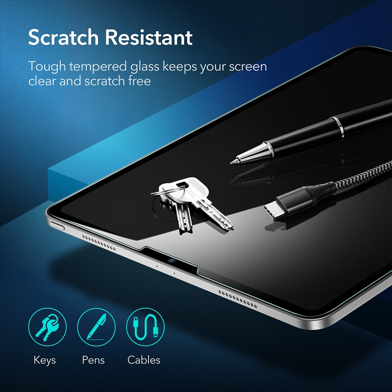ESR iPad Pro 12.9 Gen 6/5/4/3 (2018-2022) Tempered Glass Screen Protector - Clear
