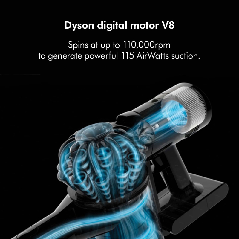 Dyson V8 Absolute Cordless Vacuum Cleaner - Grey