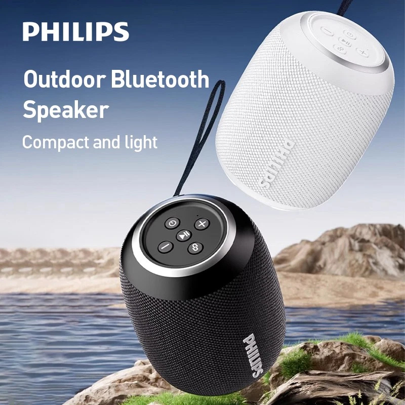 Philips TAS3109 Portable Outdoor 2000mAh Bluetooth Speaker - Black
