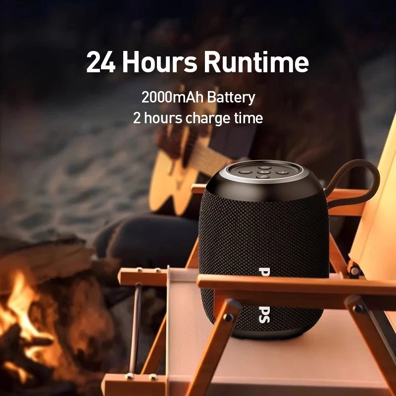 Philips TAS3109 Portable Outdoor 2000mAh Bluetooth Speaker - Black