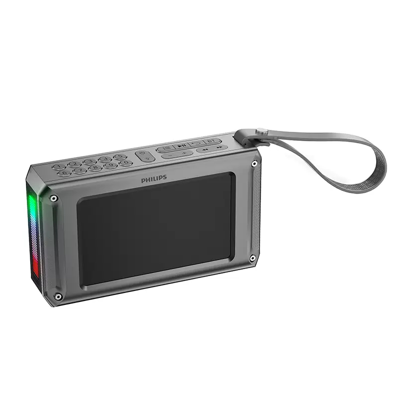 Philips TAS3651BK/93 Portable Bluetooth Speaker, 4400mAh - Black
