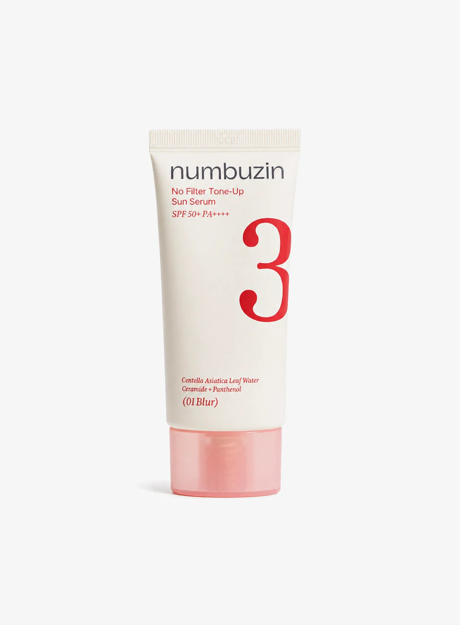 Numbuzin No Filter Tone-up Sun Serum Spf 50+ Pa++++ 01blur 50ml