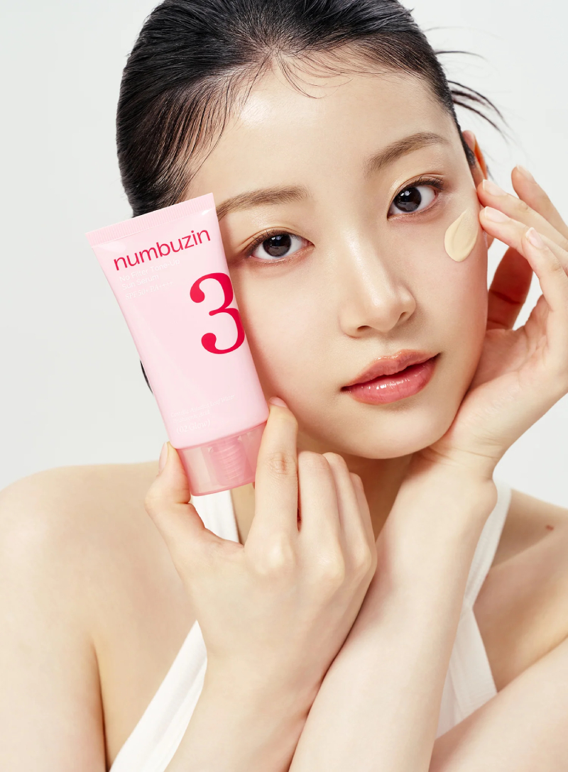 Numbuzin No Filter Tone-up Sun Serum Spf 50+ Pa++++ 01blur 50ml