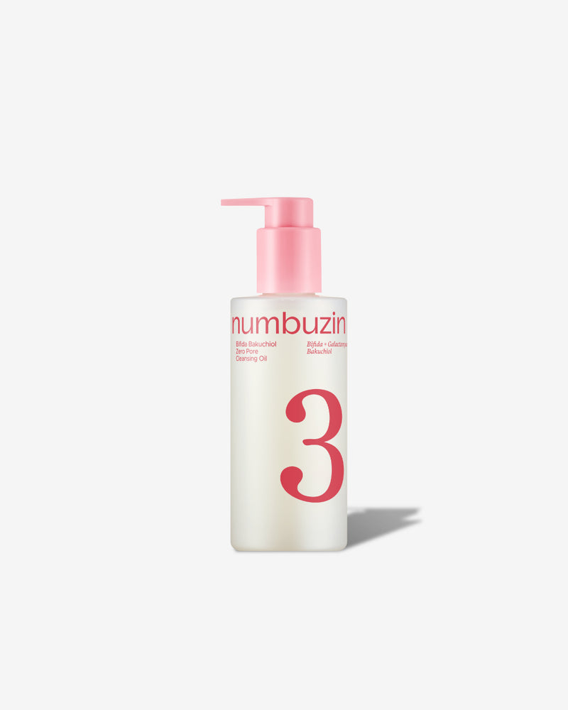 Numbuzin No.3 Bifida Bakuchiol Zero Pore Cleansing Oil - 200ml