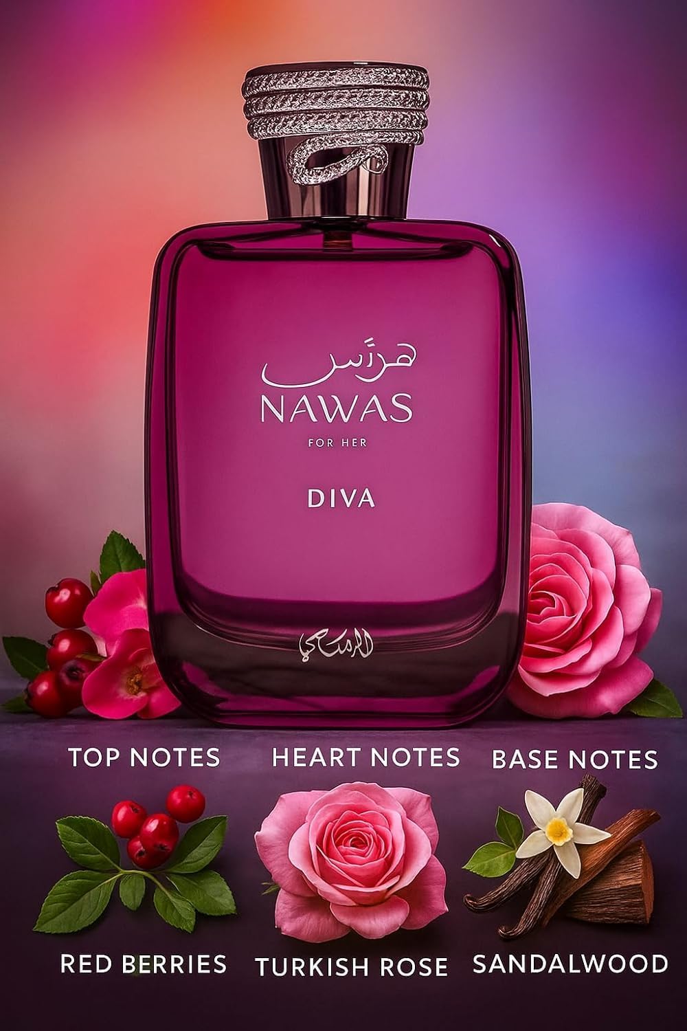 Rasasi Hawas Diva Eau de Parfum for Women - 100ml