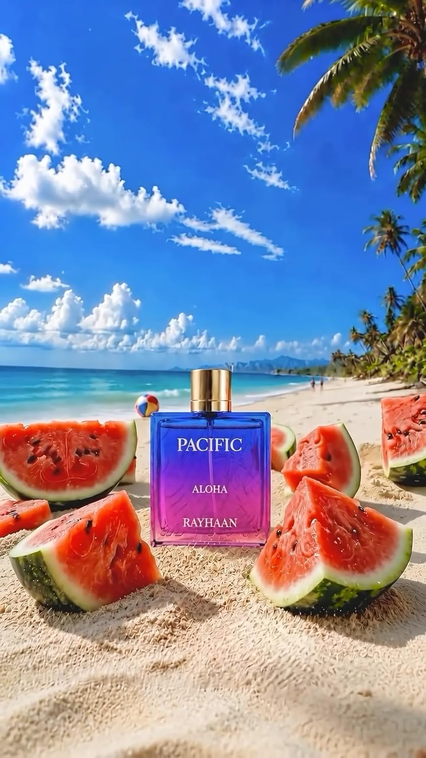Rayhaan Pacific Aloha Eau De Parfum Unisex - 100ml
