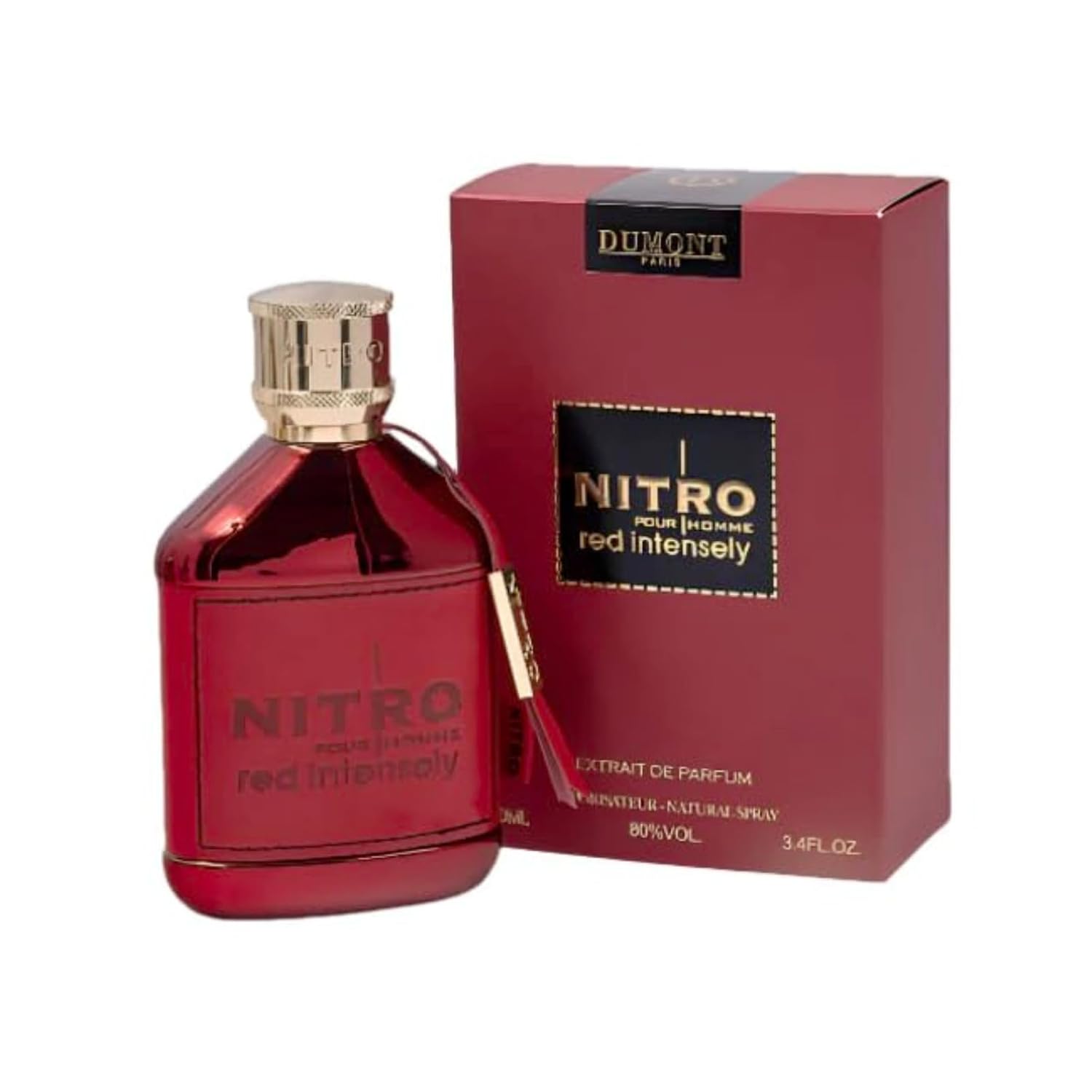 Dumont Nitro Red Intensely Pour Homme Extrait Unisex - 100ml