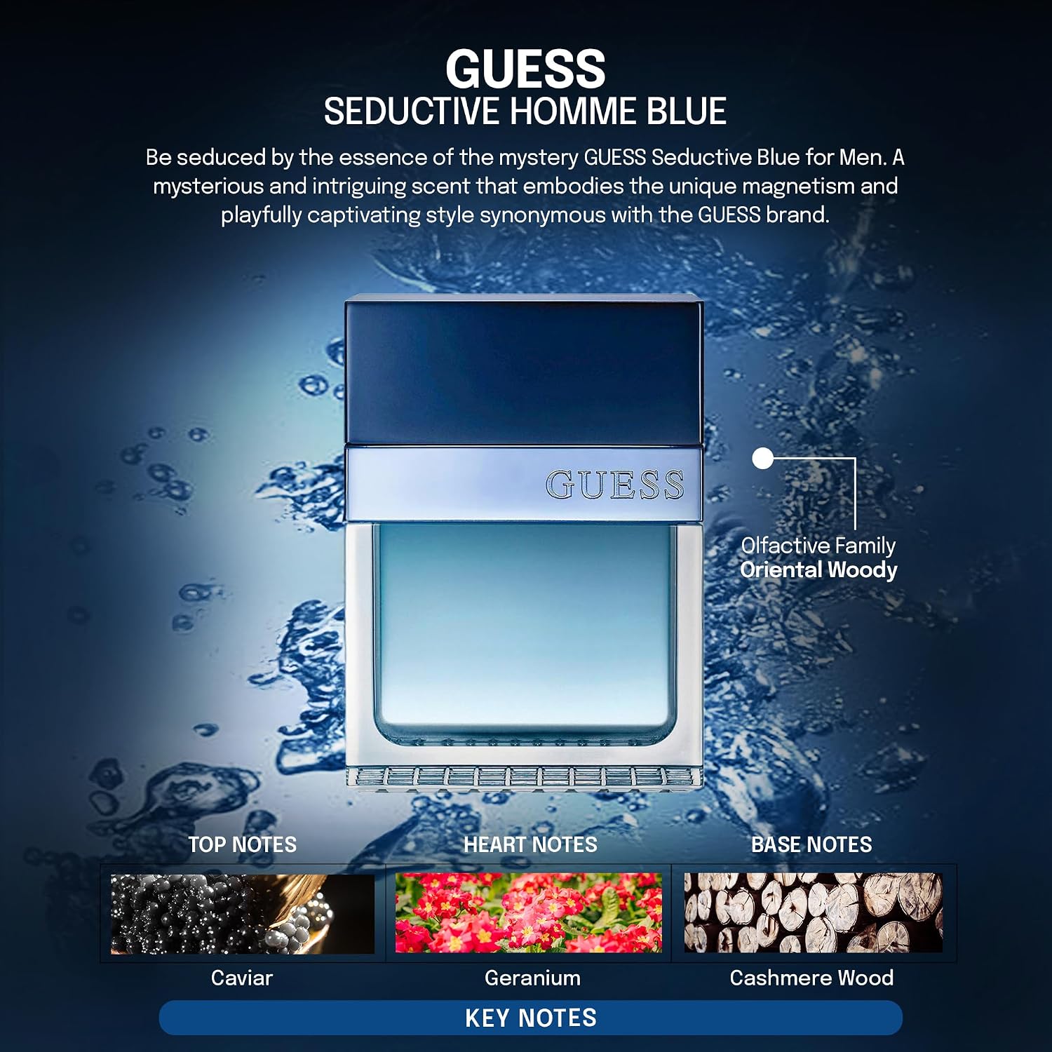 Guess Seductive Blue Men Eau de Toilette - 100ml