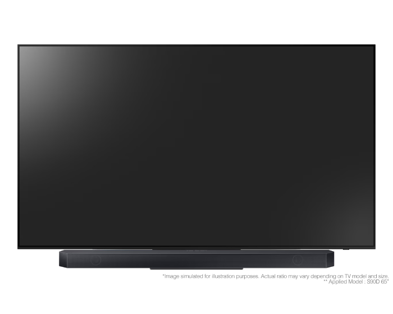 Samsung Q-Series 320W Soundbar 3.1.2ch Subwoofer, HW-Q600H - Black