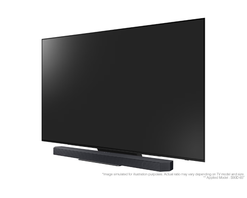 Samsung Q-Series 320W Soundbar 3.1.2ch Subwoofer, HW-Q600H - Black