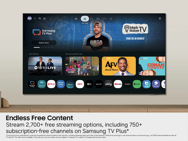 Samsung 65 Inch Class Crystal UHD 4K Smart TV - UA65U8000HUXZN