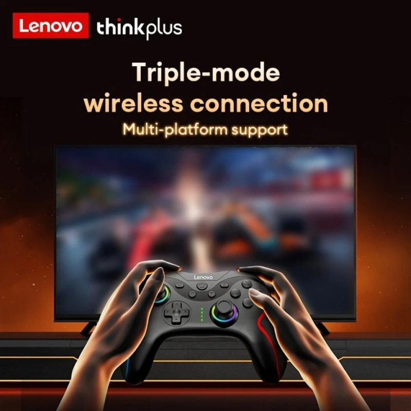 Lenovo Wireless Bluetooth Gaming Controller S02 - White