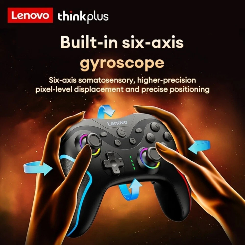 Lenovo Wireless Bluetooth Gaming Controller S02 - White