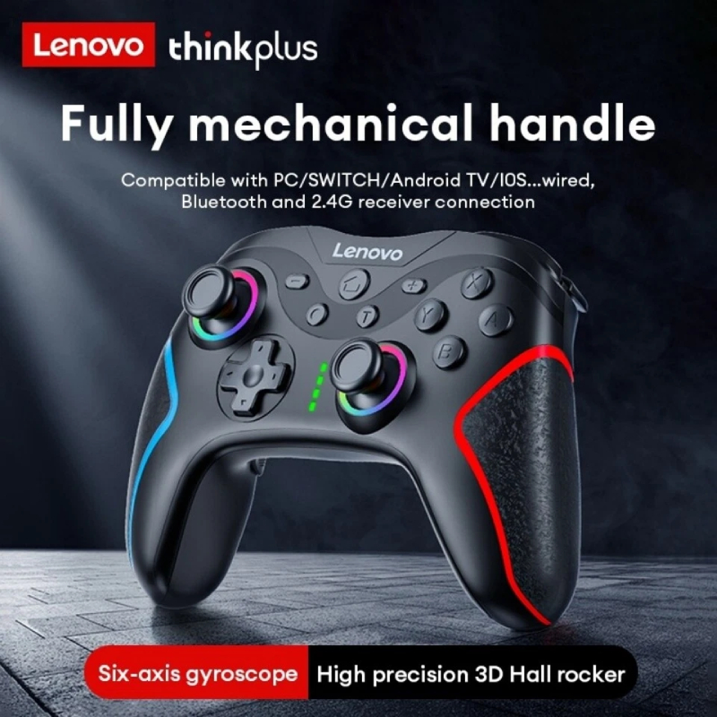 Lenovo Wireless Bluetooth Gaming Controller S02 - White