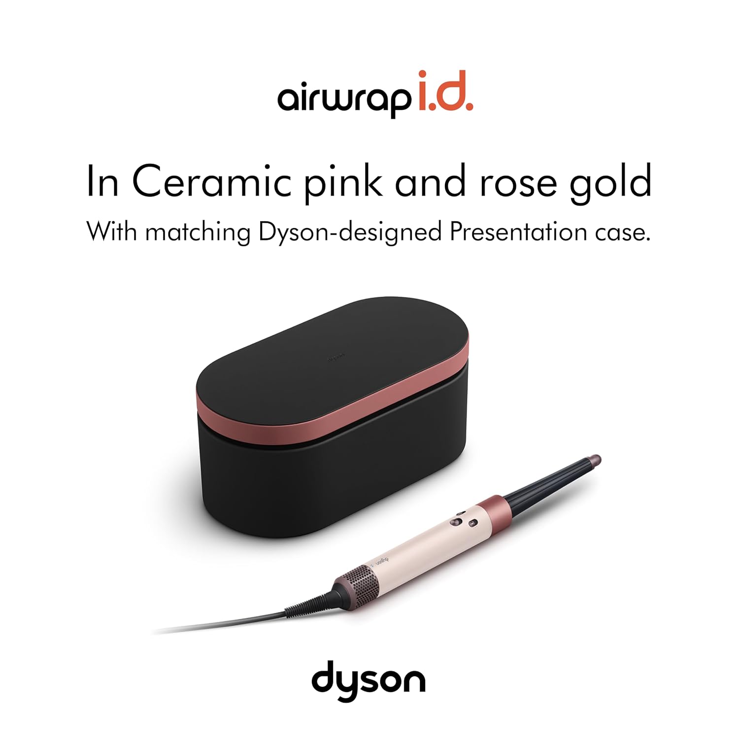 Dyson Airwrap ID 6-In-1  Multi-styler and Dryer - Straight+wavy - Ceramic Pink/Rose Gold