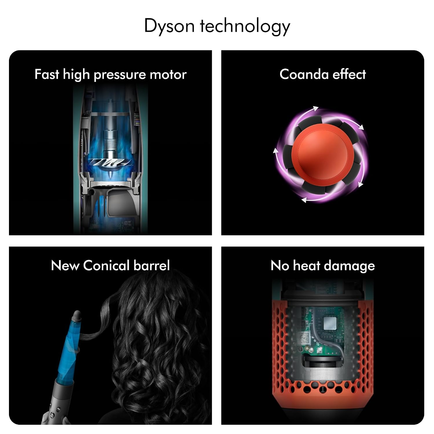 Dyson Airwrap ID 6-In-1  Multi-styler and Dryer - Straight+wavy - Ceramic Pink/Rose Gold