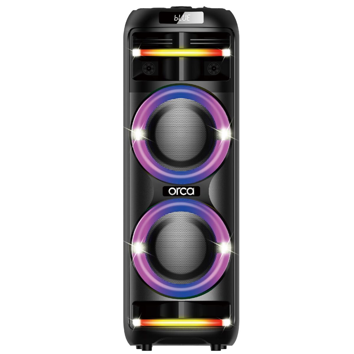 Orca Rechargeable Trolley Speaker 80W RMS, OR-2806 - Black